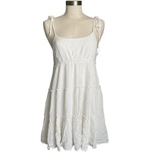 dress forum white strap dress